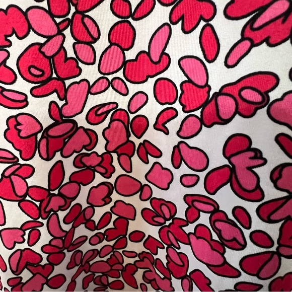 Tail White Label Hearts Pullover Pink and White Long Sleeve Top Size XS - Picture 8 of 12